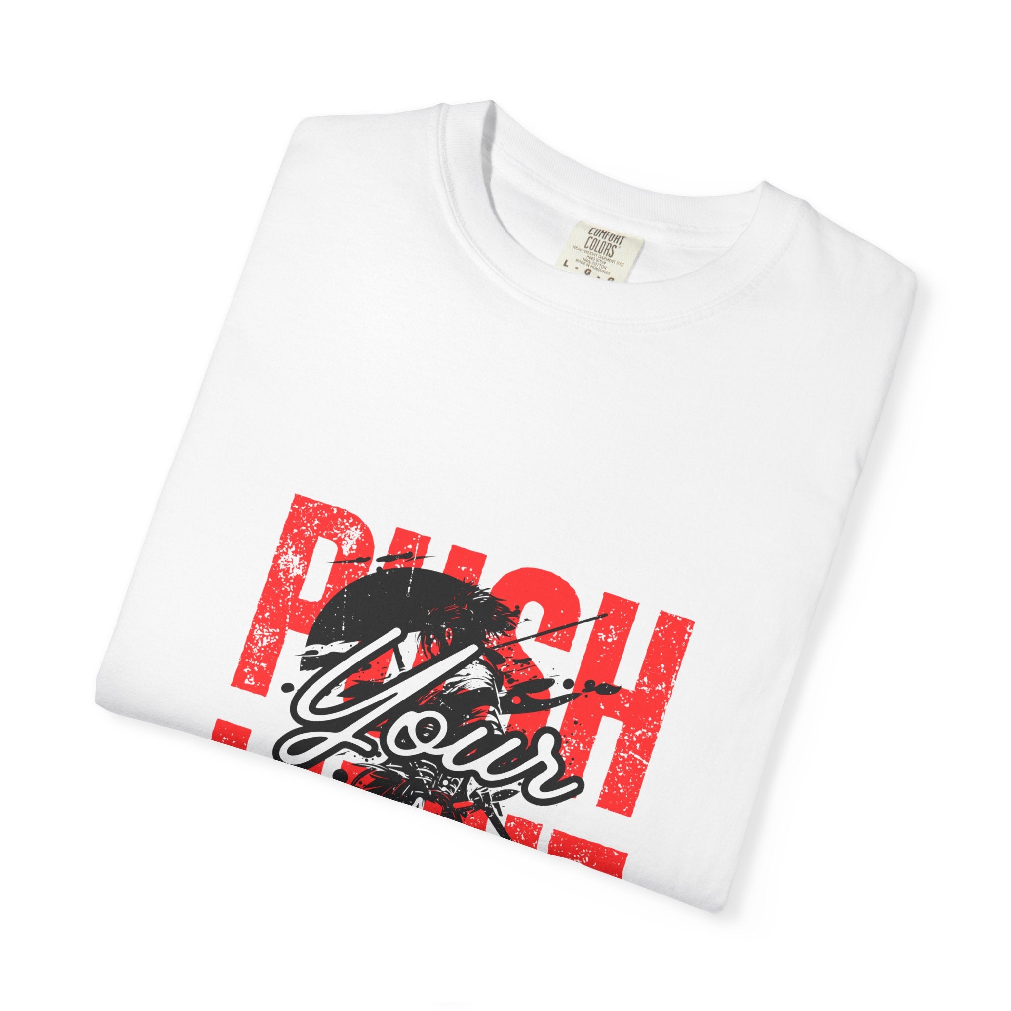 Push Your Limits Unisex T-Shirt | Inspirational Workout Tee | Ideal for Gym, Fitness, Casual Wear & Gifts