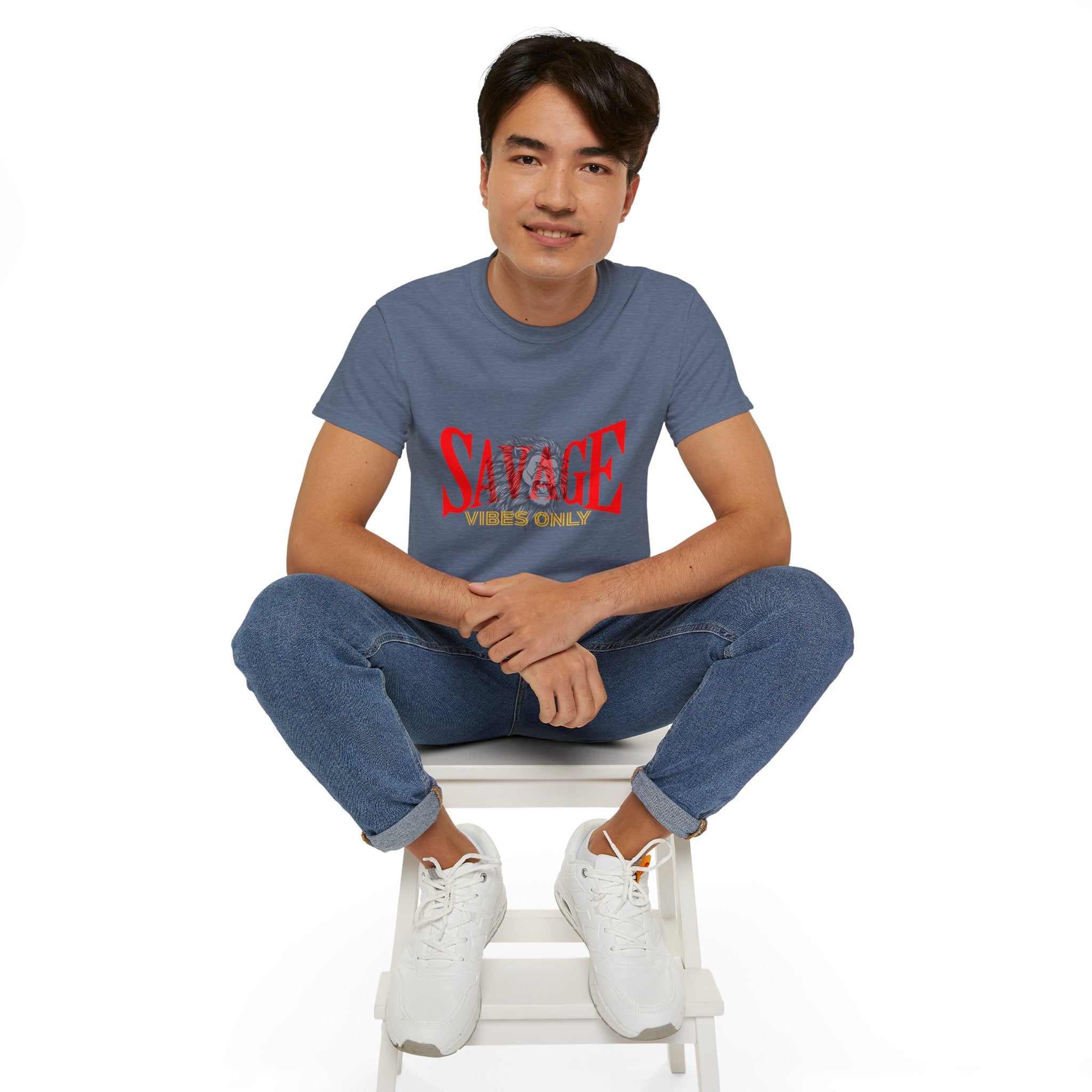 Savage Vibes Only Tee | Unisex Ultra Cotton T-Shirt, Trendy Graphic Tee, Casual Style Shirt, Birthday Gift, Streetwear Fashion