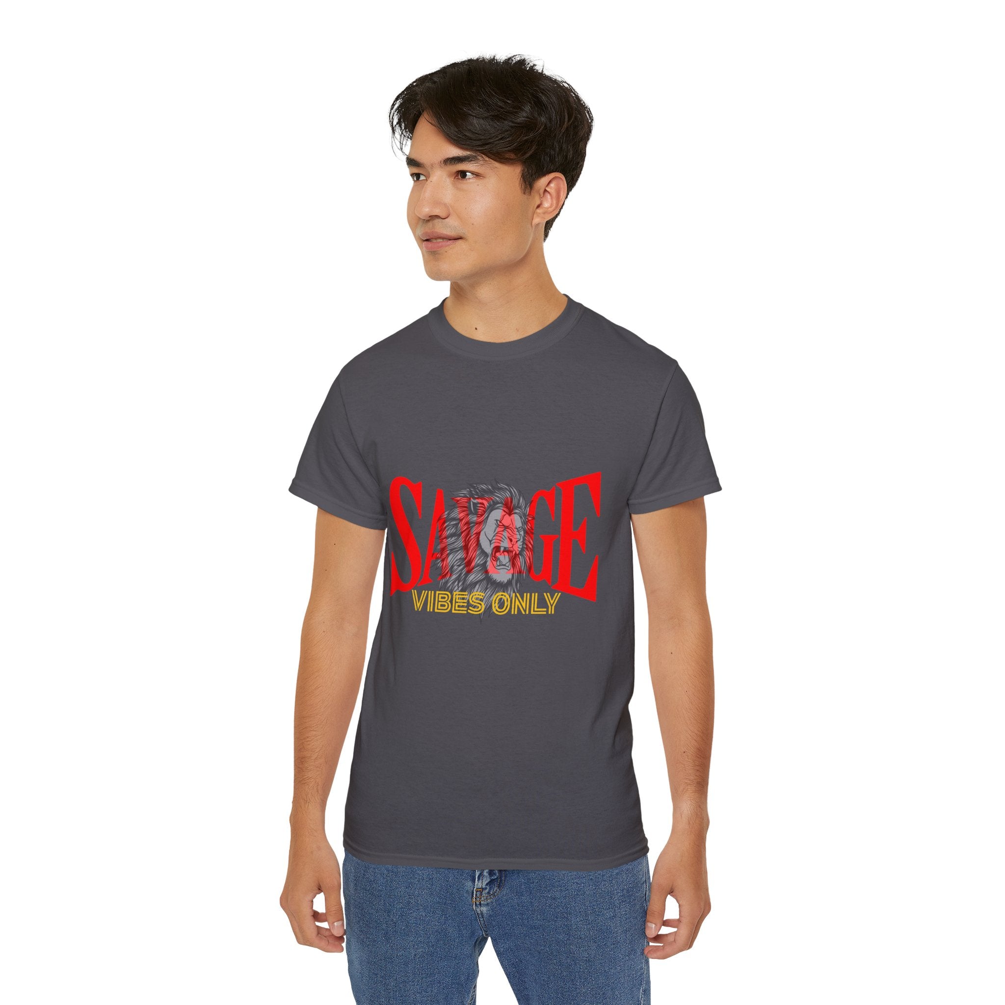 Savage Vibes Only Tee | Unisex Ultra Cotton T-Shirt, Trendy Graphic Tee, Casual Style Shirt, Birthday Gift, Streetwear Fashion