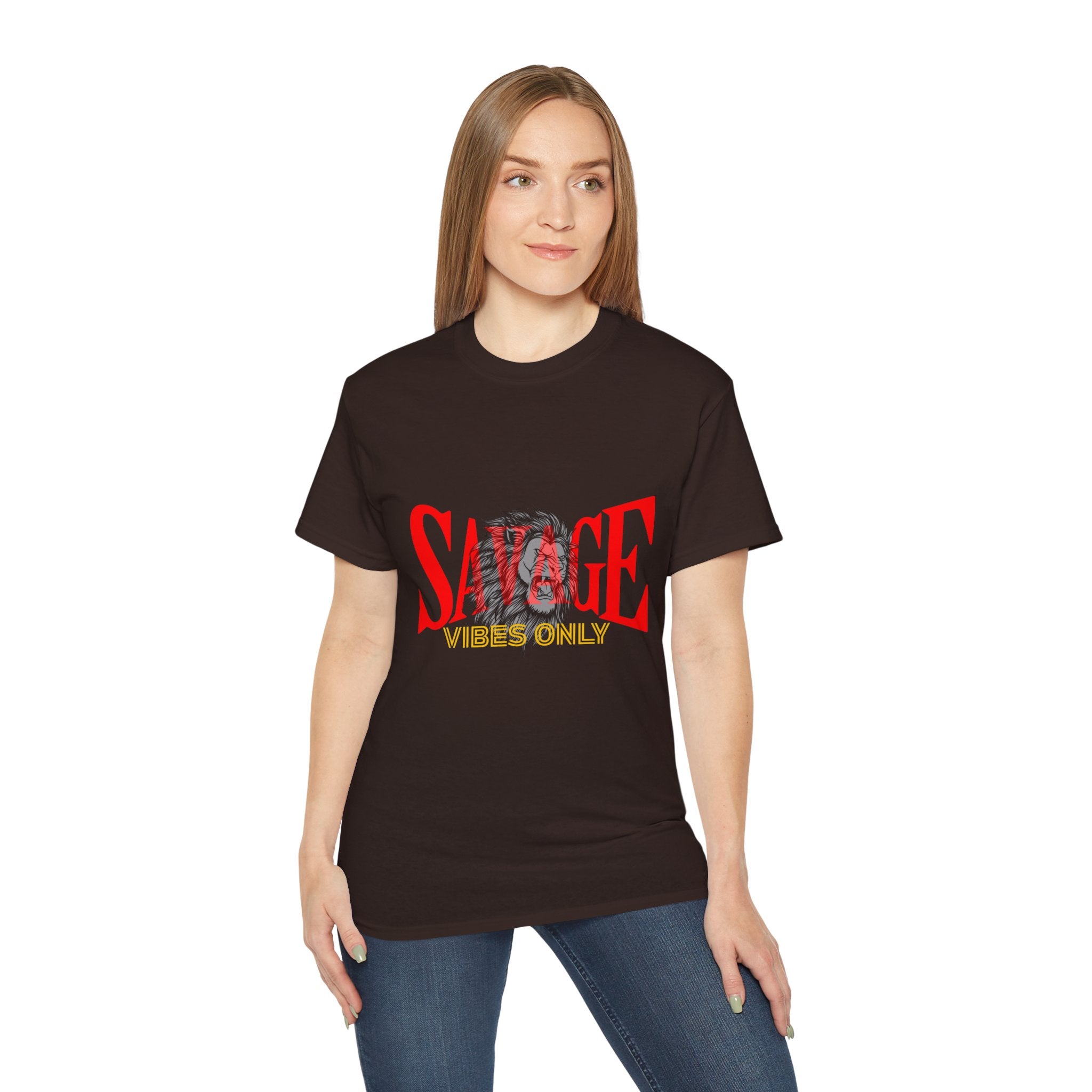 Savage Vibes Only Tee | Unisex Ultra Cotton T-Shirt, Trendy Graphic Tee, Casual Style Shirt, Birthday Gift, Streetwear Fashion