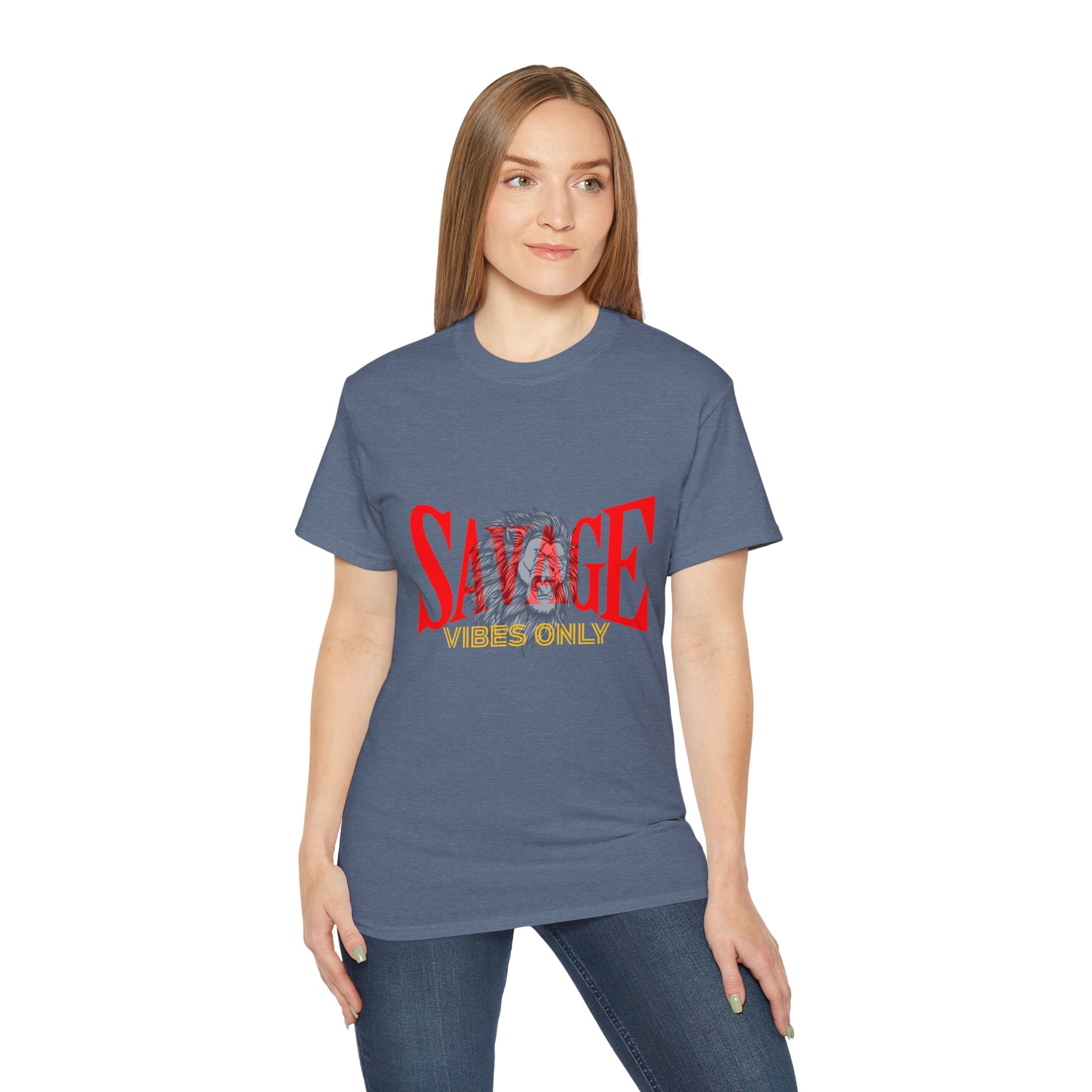 Savage Vibes Only Tee | Unisex Ultra Cotton T-Shirt, Trendy Graphic Tee, Casual Style Shirt, Birthday Gift, Streetwear Fashion
