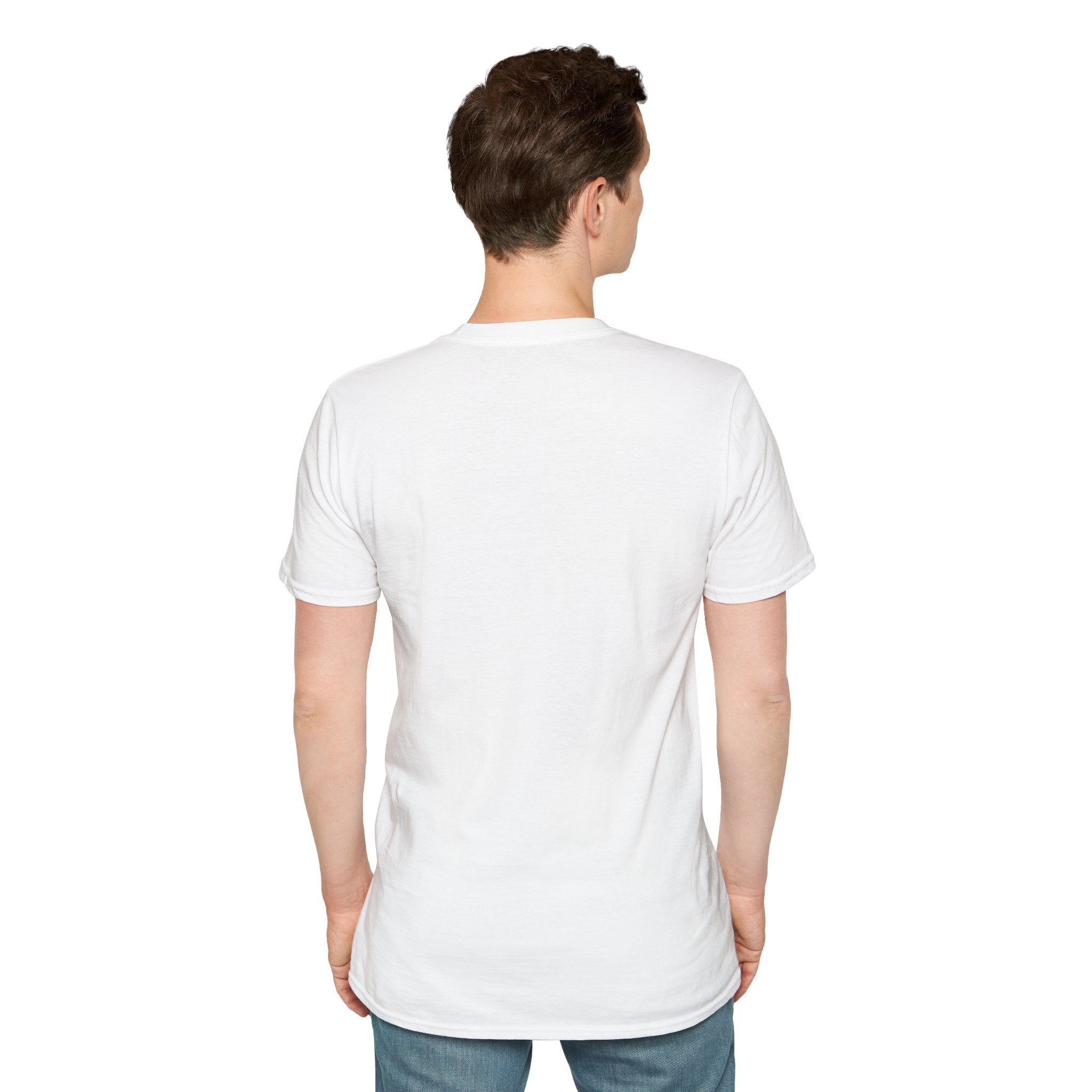 Eat Sleep Repeat Unisex Softstyle T-Shirt, Casual Tee, Gift for Gamers, Relaxed Fit, Everyday Wear, Fun Graphic Tee