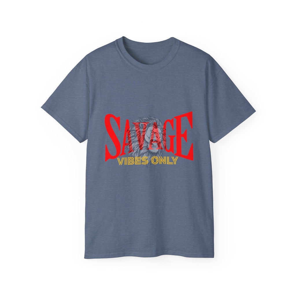 Savage Vibes Only Tee | Unisex Ultra Cotton T-Shirt, Trendy Graphic Tee, Casual Style Shirt, Birthday Gift, Streetwear Fashion