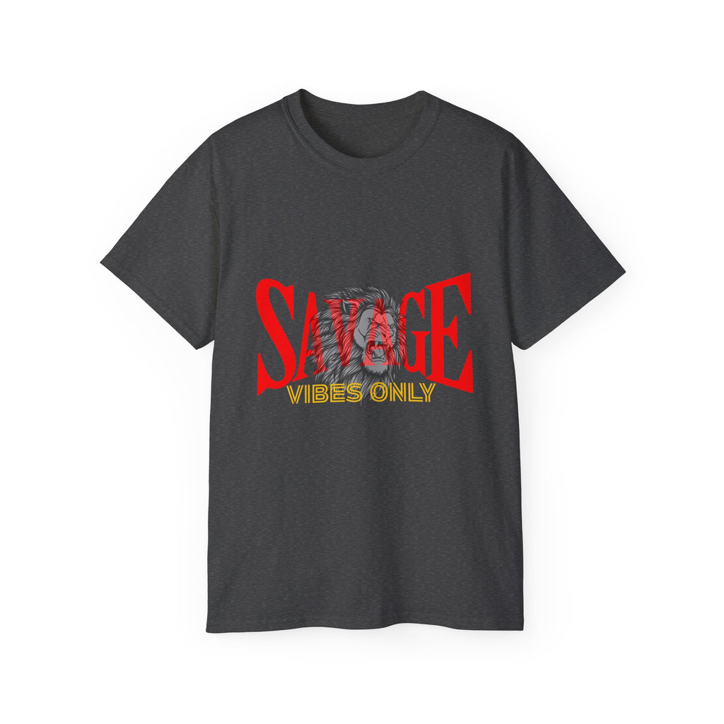 Savage Vibes Only Tee | Unisex Ultra Cotton T-Shirt, Trendy Graphic Tee, Casual Style Shirt, Birthday Gift, Streetwear Fashion