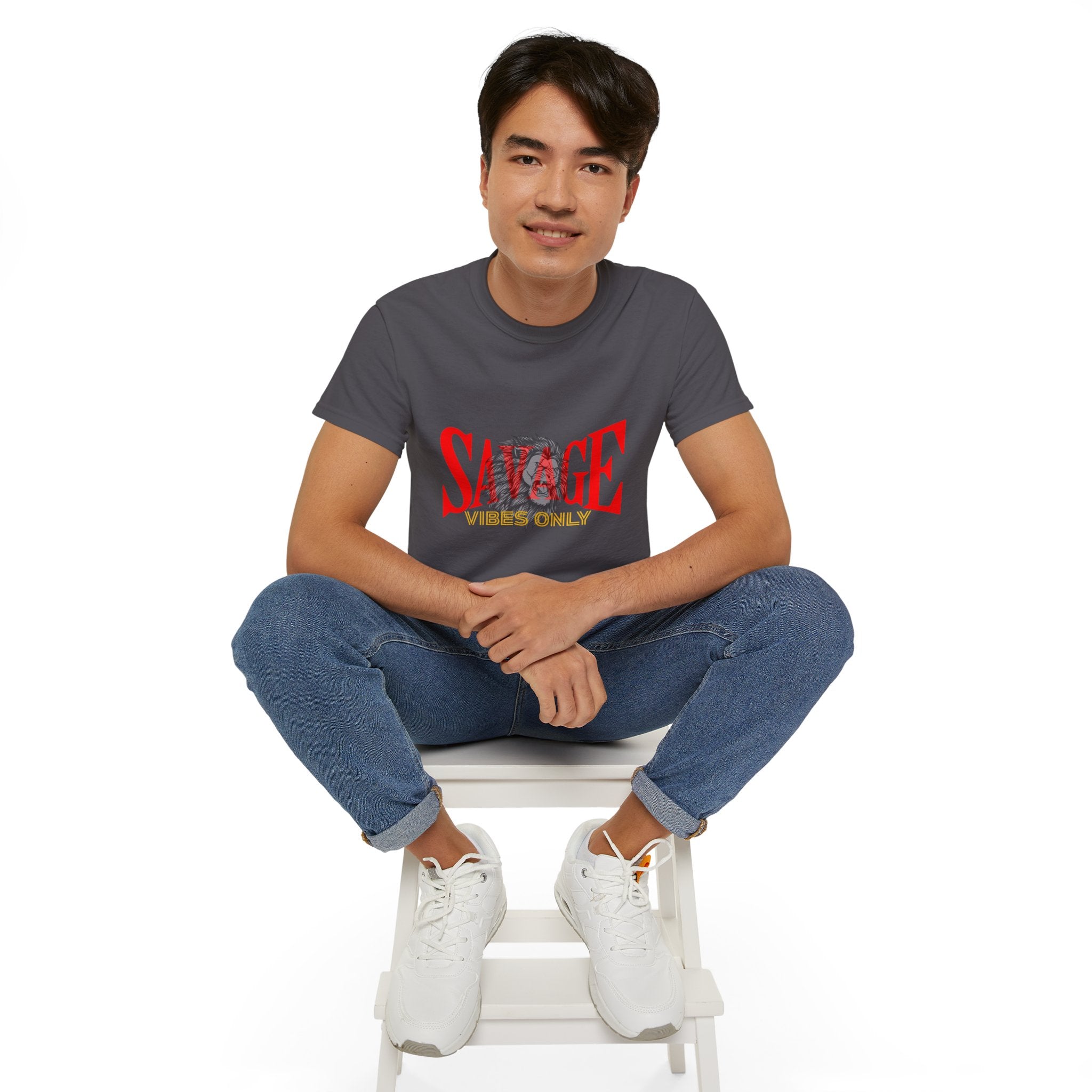 Savage Vibes Only Tee | Unisex Ultra Cotton T-Shirt, Trendy Graphic Tee, Casual Style Shirt, Birthday Gift, Streetwear Fashion