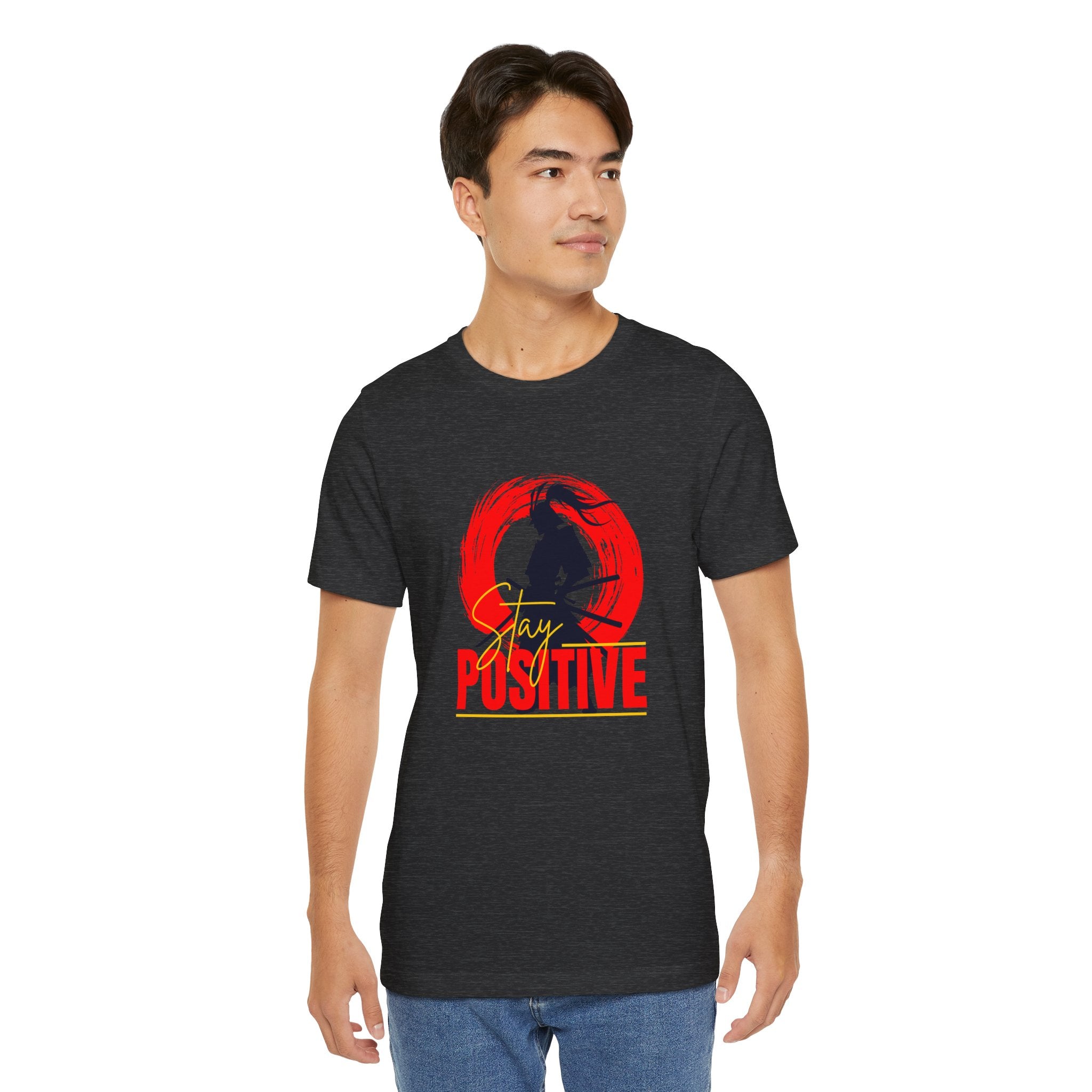 Positive Vibes Unisex Tee: Motivational T-Shirt, Spiritual Gift, Everyday Wear, Empowerment Apparel, Casual Style