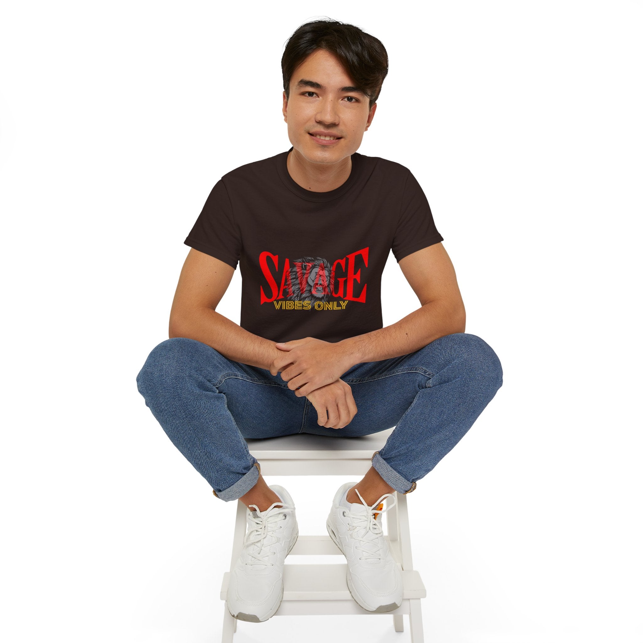 Savage Vibes Only Tee | Unisex Ultra Cotton T-Shirt, Trendy Graphic Tee, Casual Style Shirt, Birthday Gift, Streetwear Fashion