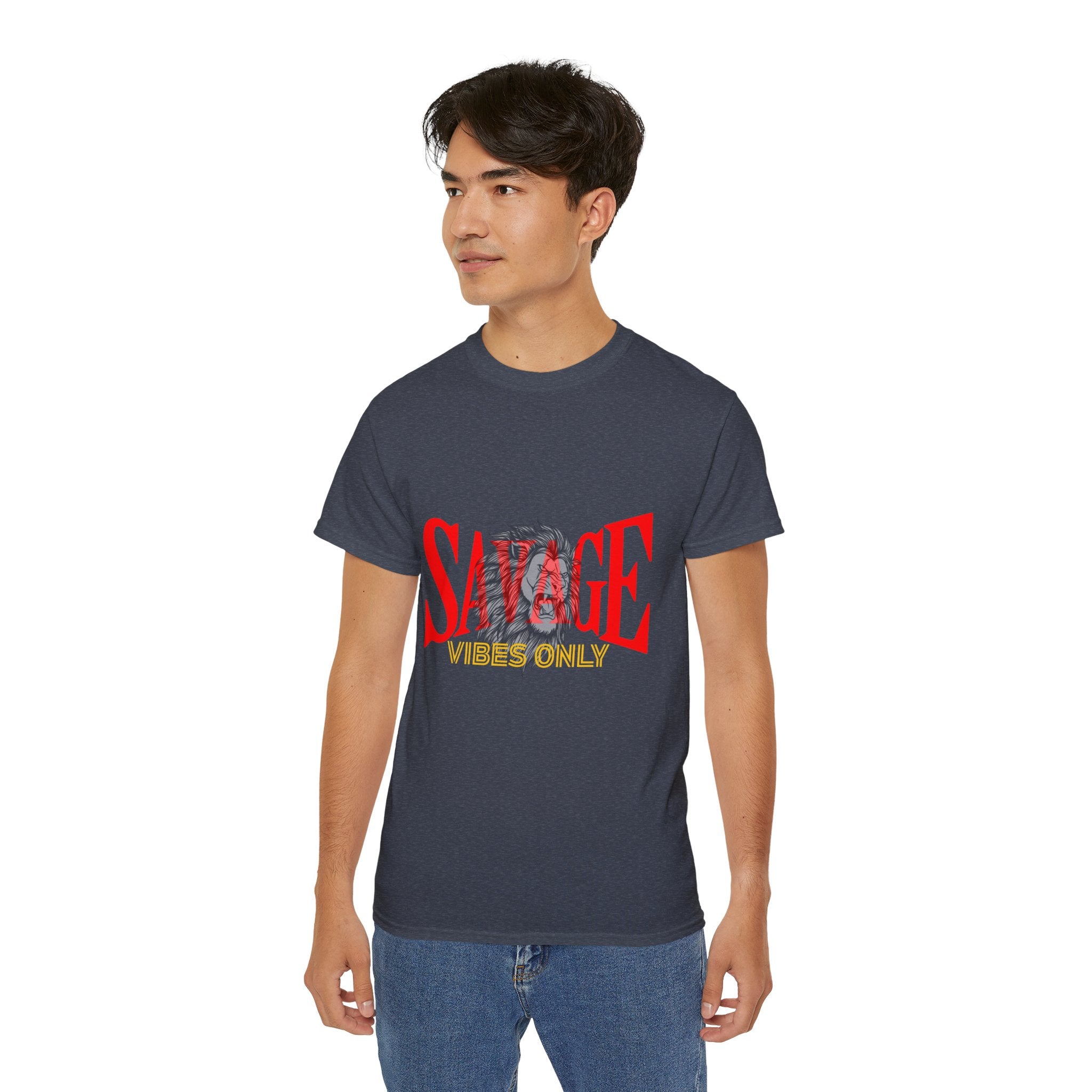 Savage Vibes Only Tee | Unisex Ultra Cotton T-Shirt, Trendy Graphic Tee, Casual Style Shirt, Birthday Gift, Streetwear Fashion