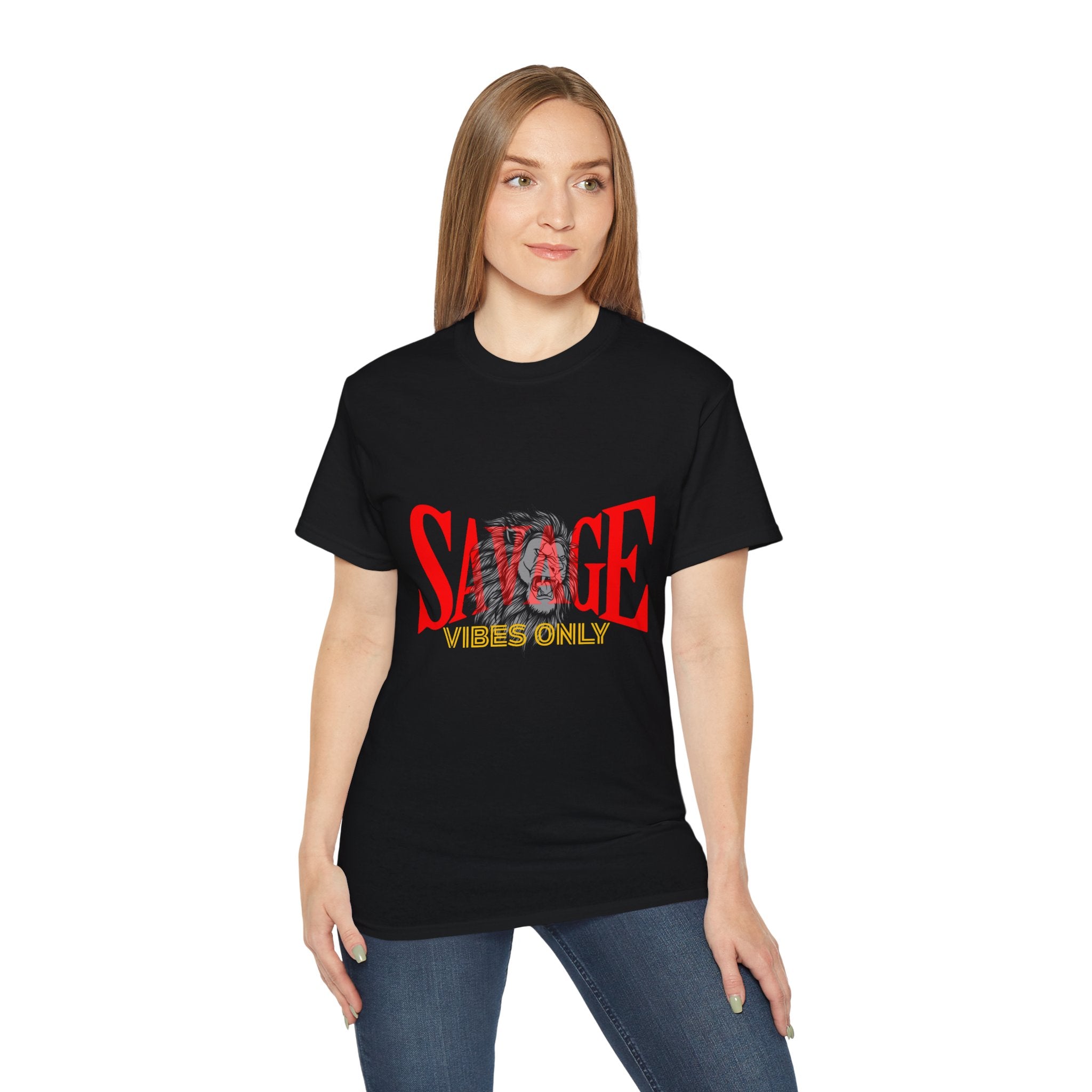 Savage Vibes Only Tee | Unisex Ultra Cotton T-Shirt, Trendy Graphic Tee, Casual Style Shirt, Birthday Gift, Streetwear Fashion