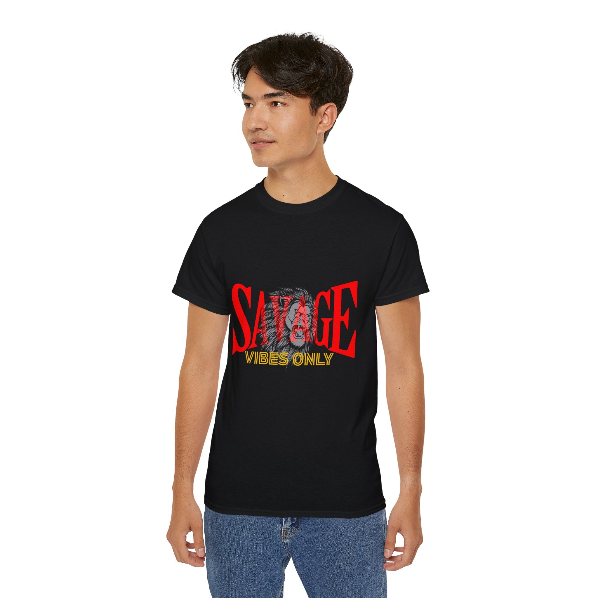Savage Vibes Only Tee | Unisex Ultra Cotton T-Shirt, Trendy Graphic Tee, Casual Style Shirt, Birthday Gift, Streetwear Fashion