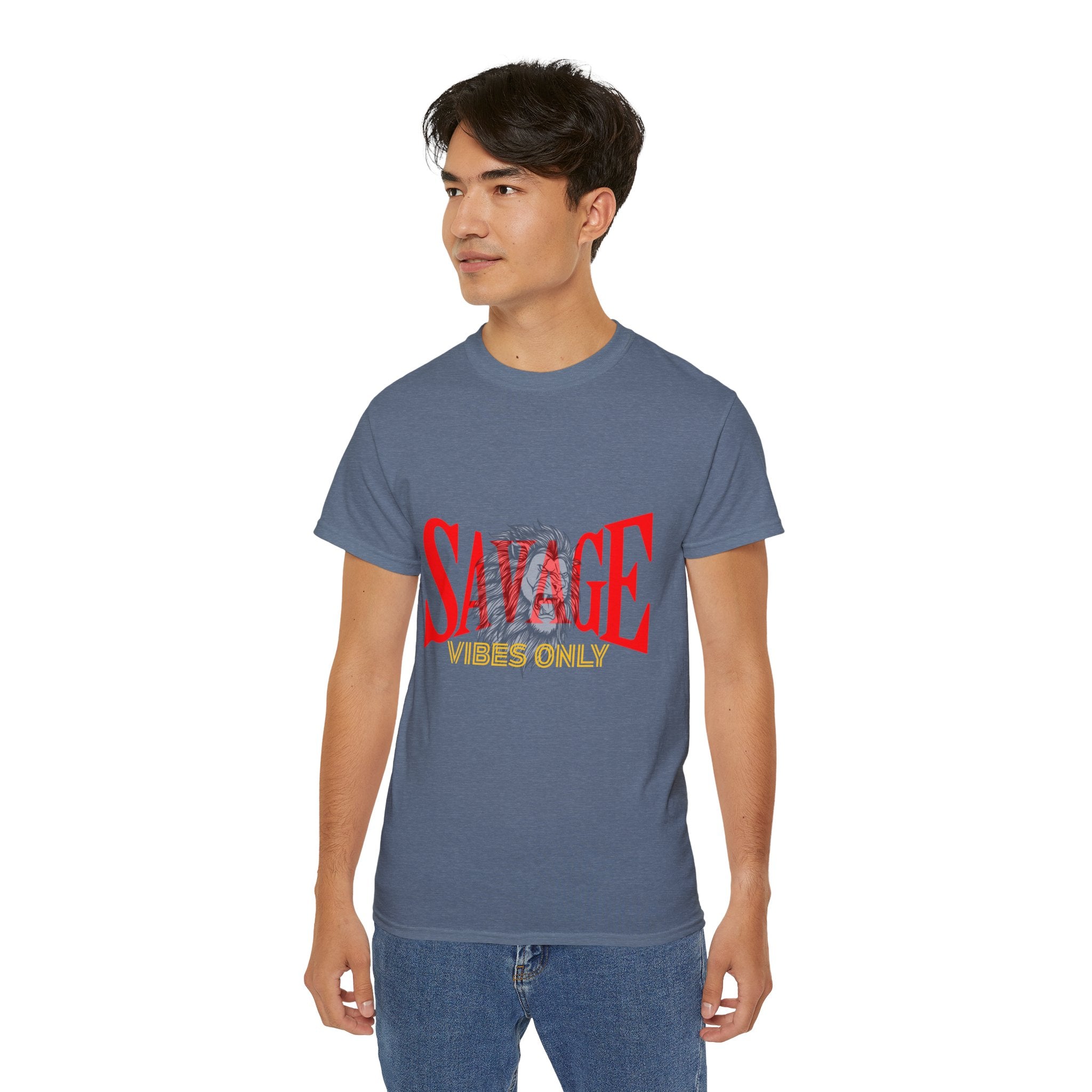 Savage Vibes Only Tee | Unisex Ultra Cotton T-Shirt, Trendy Graphic Tee, Casual Style Shirt, Birthday Gift, Streetwear Fashion