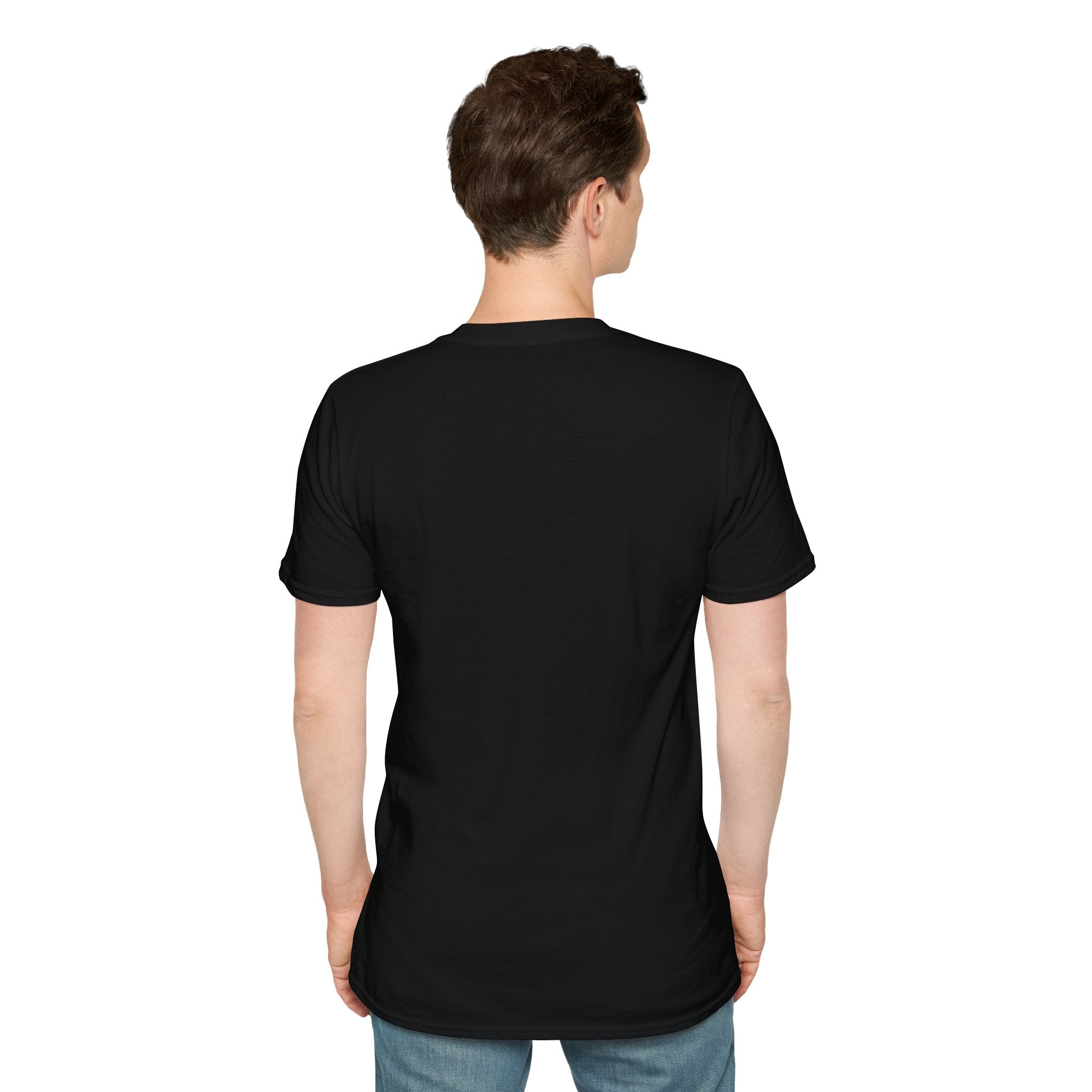 Eat Sleep Repeat Unisex Softstyle T-Shirt, Casual Tee, Gift for Gamers, Relaxed Fit, Everyday Wear, Fun Graphic Tee