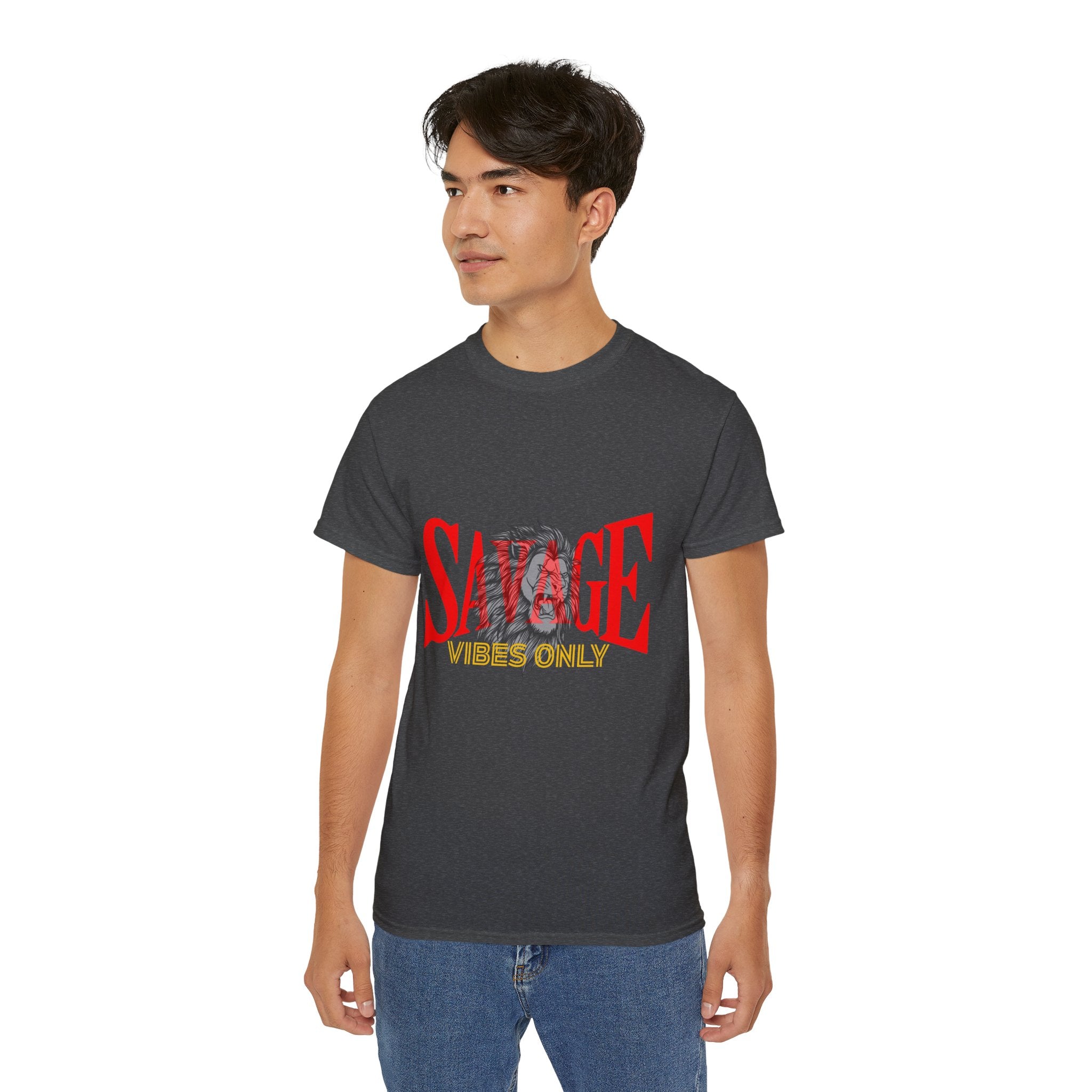 Savage Vibes Only Tee | Unisex Ultra Cotton T-Shirt, Trendy Graphic Tee, Casual Style Shirt, Birthday Gift, Streetwear Fashion