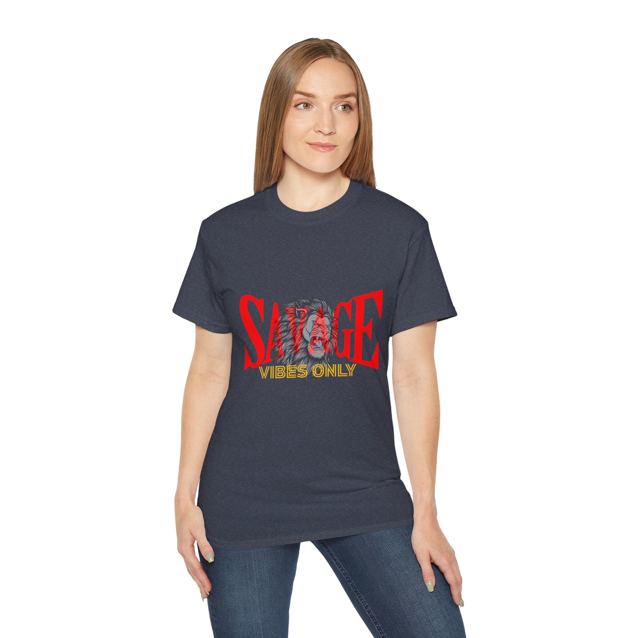 Savage Vibes Only Tee | Unisex Ultra Cotton T-Shirt, Trendy Graphic Tee, Casual Style Shirt, Birthday Gift, Streetwear Fashion