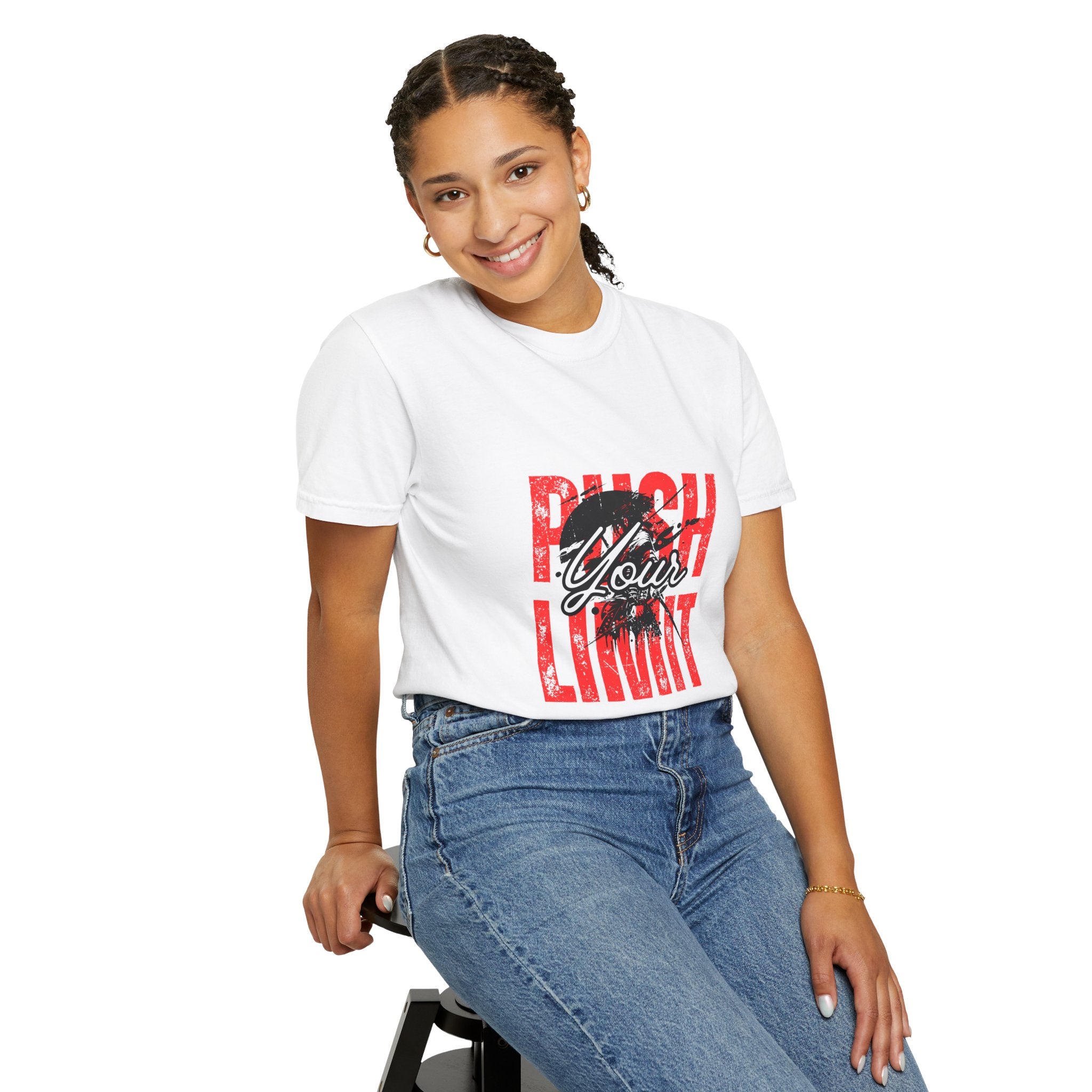 Push Your Limits Unisex T-Shirt | Inspirational Workout Tee | Ideal for Gym, Fitness, Casual Wear & Gifts