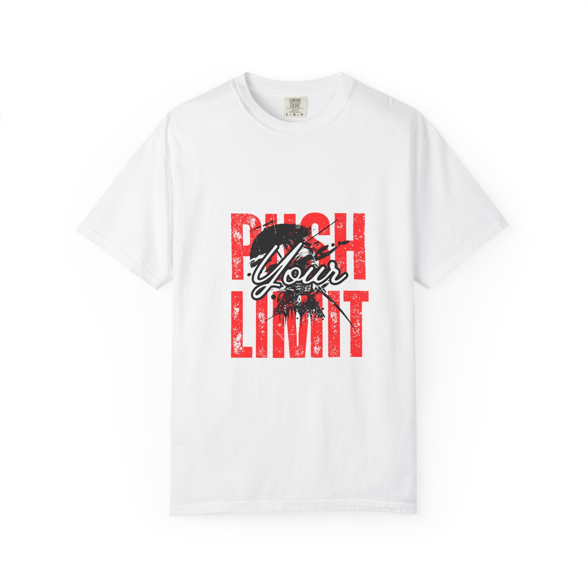 Push Your Limits Unisex T-Shirt | Inspirational Workout Tee | Ideal for Gym, Fitness, Casual Wear & Gifts